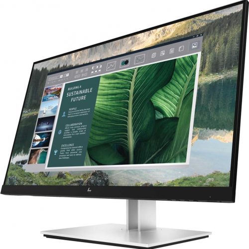 HP MONITOR 23.8" ? E24U G4 BUSINESS ? D ? IPS LED ? FHD 1920 X 1080 ? 5MS ? 250 NITS ? ANTIGLARE ? EYE EASE ? HEIGHT ADJUSTABLE ? PIVOT ? SWIVEL ? TILT ? 4 X USB 3.2 ? USB TYPE-C ? HDMI ? DISPLAY PORT ? BLACK