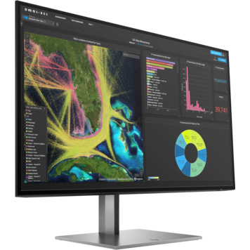 HP MONITOR 27" Z27K G3 BUSINESS ? G ? IPS LED 4K UHD 3840 X 2160 ? 5MS ? 350 NITS ? HEIGHT ADJUSTABLE ? SWIVEL ? PIVOT ? TILT ? 4 X USB-A 3.2 ? HDMI ? DISPLAY PORT ? USB TYPE-C ? BLACK