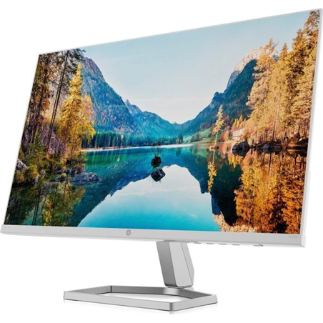 HP MONITOR 23.8" M24FW ? CLASS E ? FHD 1920 X 1080 ? 5MS ? 300 NITS ? VGA ? HDMI ? TILT ? SILVER