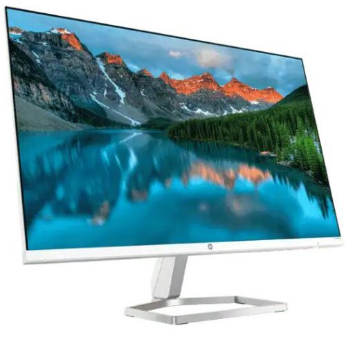 HP MONITOR 23.8" M24FWA HOME · E · IPS FHD 1920 X 1080 · 5MS · 300 NITS · TILT · ANTIGLARE · HDMI · VGA · SILVER"