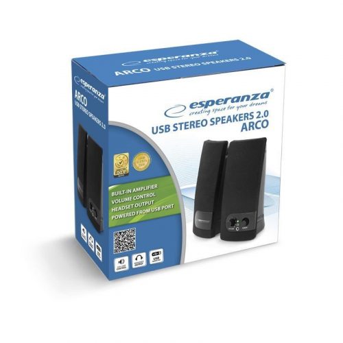 ESPERANZA EP119 STEREO SPEAKERS 2.0 2X 3W