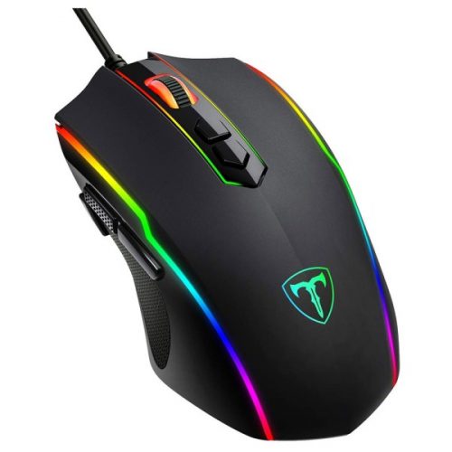 HOLIFE GAMING MOUSE 7200DPI RGB LIGHTING / 8-PROGRAMMABLE BUTTONS, WIRED USB