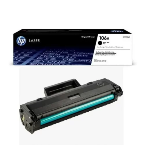 GENUINE HP 106A W1106A BLACK TONER CARTRIDGE