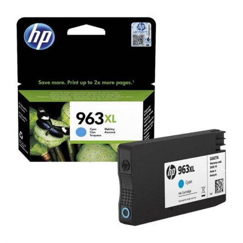 GENUINE HP 3JA27AE 963XL HIGH YIELD CYAN INK CARTRIDGE