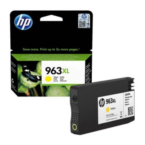 GENUINE HP 3JA29AE 963XL HIGH YIELD YELLOW INK CARTRIDGE