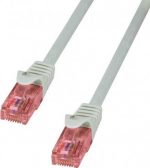 LOGILINK CQ2032U 1M CAT6 GRAY UTP PATCH CABLE