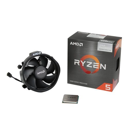 AMD RYZEN 5 5600G 6-CORE 12-THREAD DESKTOP PROCESSOR 4.4GHZ MAX BOOST / 3.9GHZ BASE AM4 SOCKET WITH RADEON GRAPHICS