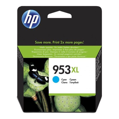 GENUINE HP F6U16AE 953XL HIGH YIELD CYAN INK CARTRIDGE