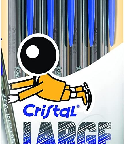 BIC CRYSTAL BALLPOINT PEN PACK OF 4 1.6mm