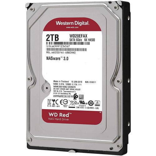WESTERN DIGITAL WD20EFAX HDD 2TB RED NAS 3.5" SATA3 6GB/S