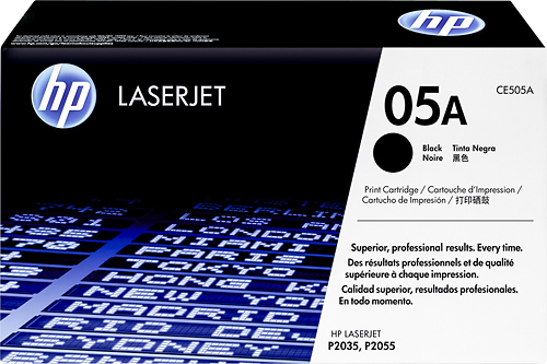 GENUINE HP CE505A 05A BLACK GENUINE TONER CARTRIDGE