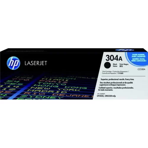 HP CC530A 304A BLACK