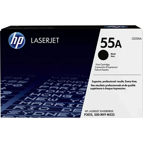 GENUINE HP CE255A 55A BLACK TONER CARTRIDGE
