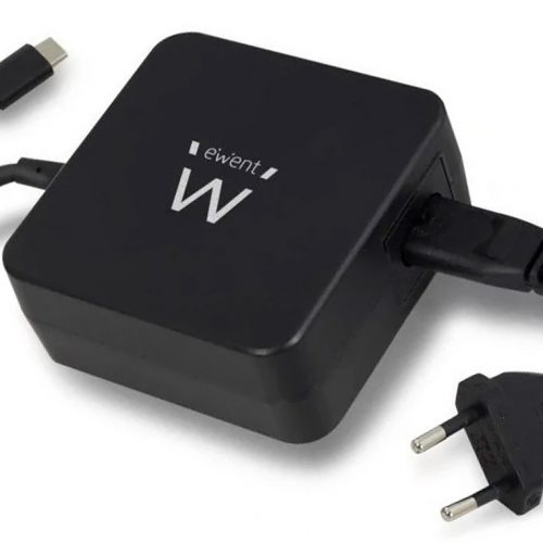 EWENT EW3980 USB-C NOTEBOOK CHARGER 65W 5V-20.3V