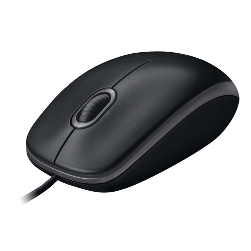 LOGITECH B100 OPTICAL USB BLACK WIRED MOUSE 910-003357