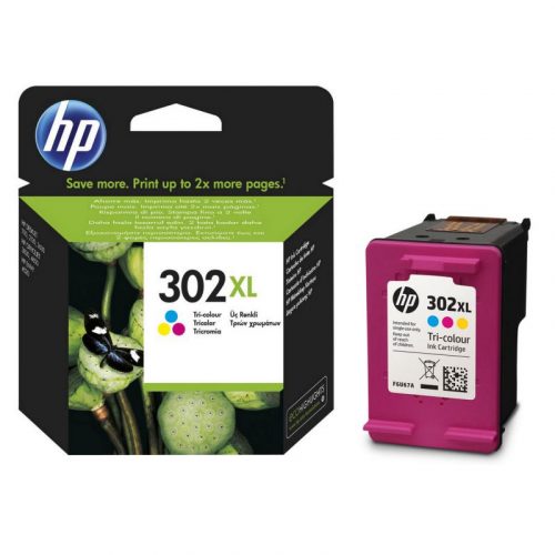 GENUINE HP 302XL TRICOLOR INK CARTRIDGE