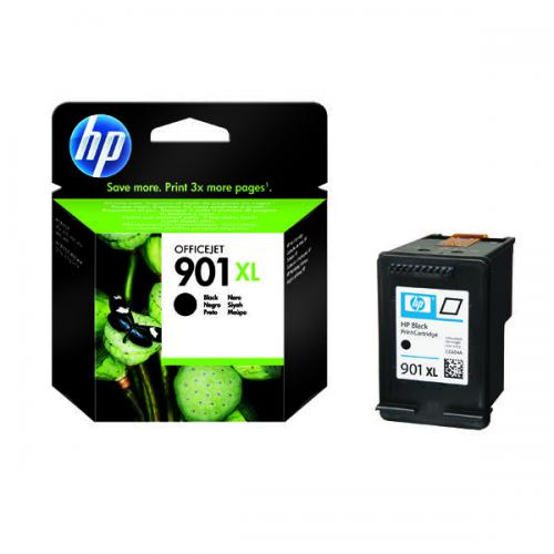 GENUINE HP CC654AE 901XL BLACK INK CARTRIDGE HIGH YIELD