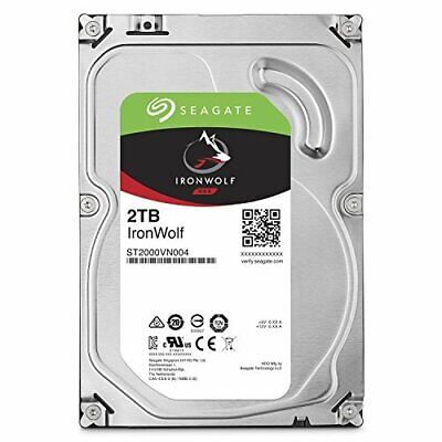 SEAGATE IRONWOLF 2TB ST2000VN004 NAS 5900RPM HARD DISK DRIVE SATA III HDD 3.5" (8.9CM)