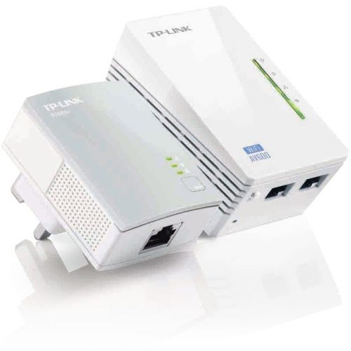 TP-LINK TL-WPA4220 AV600 300MBPS WI-FI EXTENDER BOOSTER & 600MBPS POWERLINE KIT